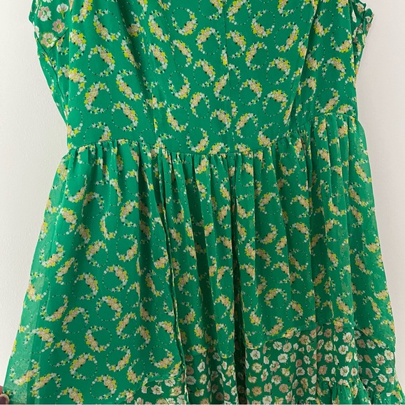 Super Cute Floral Ruffle Floral Dress - Picture 5 of 14